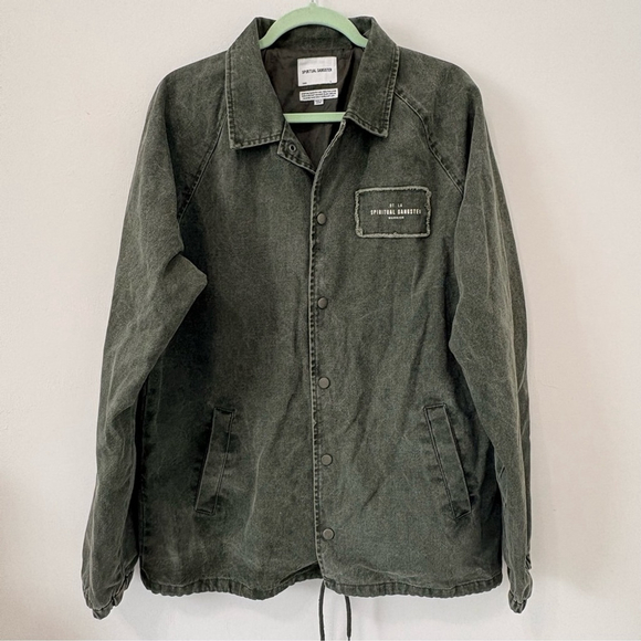 Spiritual Gangster Jackets & Blazers - SPIRITUAL GANGSTER Rare DT LA Warrior Jacket Unisex Sz L NWOT